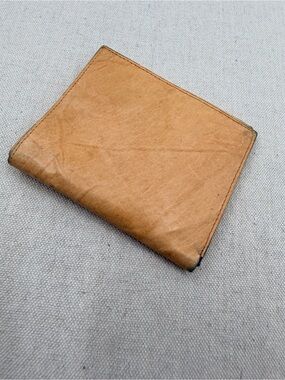 Marshall Light Brown Leather Bi-Fold Card Wallet